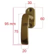 ABLAK FÉLKILINCS   RÉZ   Q7MM ROSSETTI NO-83