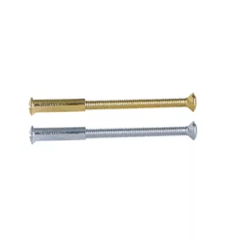 ÁTMENŐ CSAVAR GOMBOS CÍMHEZ RÉZ ( 2F-2L) 4*90MM /PÁR/