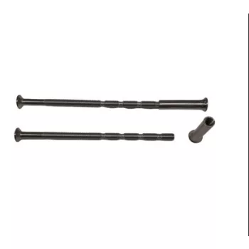 ÁTMENŐ CSAVAR KRÓM 1GRN.  /2F+2L/ M4*80 MM