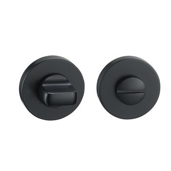 WC FORDÍTÓ KEREK ROZETTÁS  MATT-FEKETE CB