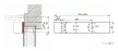 DORMA SZERELŐLAP   TS83   EN3-6   EZÜST 38000101