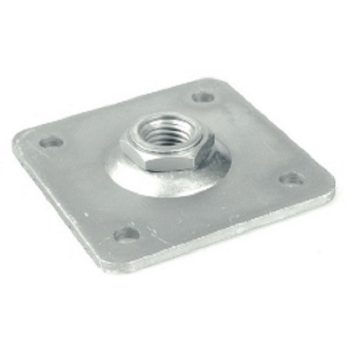 TALPLEMEZ  M16  FORGÁSPONTHOZ 80*80MM  480016, JJ,