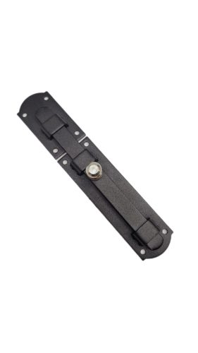 ÉPÜLETTOLÓZÁR 200*40MM FEKETE RÉZ GOMBOS IBFM. 041200