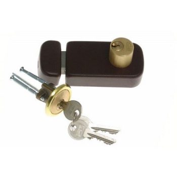 RETESZZÁR RÁCS.CIL. KIV-BEL.KULCS.TB62 BARNA