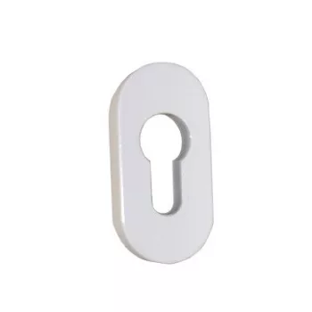 CILINDER PAJZS OVÁLIS FEHÉR   66*32*8MM  KLA-0944 MŰA.