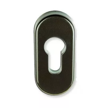   CILINDER PAJZS OVÁLIS BARNA   66*32*10MM KLA-0048 /1110929/ MŰA.
