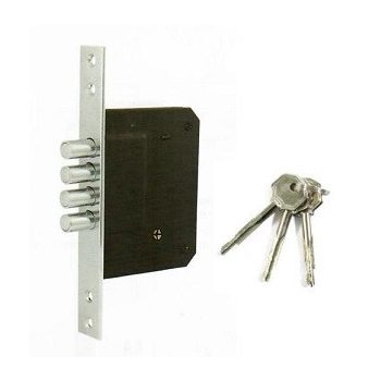 RETESZZÁR BEV. 4CSAPOS 50MM TŰKULCSOS ANBO 9894