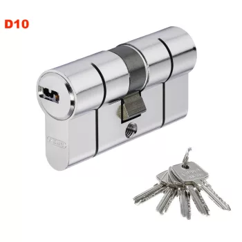 HENGERZÁRBETÉT 40/55 D10PS N 5 KULCS ABUS