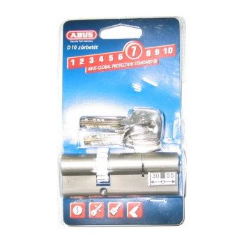 HENGERZÁRBETÉT KRÓM 30/90MM FOGASKEREKES ABUS D6PS