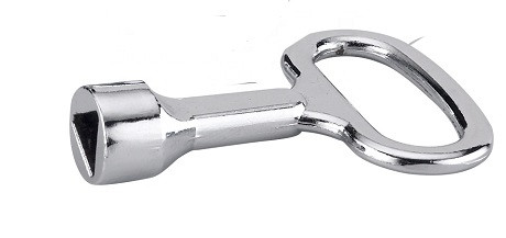 KULCS KÉMÉNYZÁRHOZ  1700237-HEZ 050 TÖRÖK 9MM /26739/