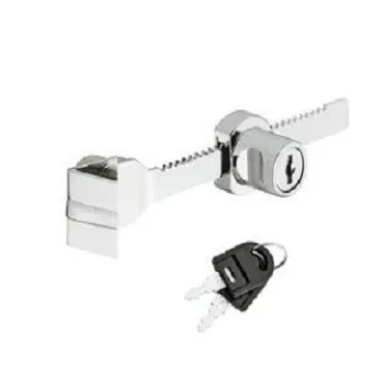 ÜVEGAJTÓZÁR 120MMTOLÓAJTÓ.FOGASLÉC284906 ANBO FL603