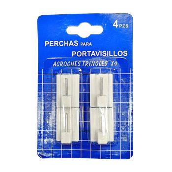 VITRÁZSKAMPÓ TALPAS ÖNTAPADÓS 4 DB/CS FEHÉR