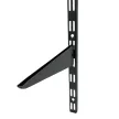 TARTÓKAR DUPLA      37 CM   PORSZÓRT MATT-FEKETE
