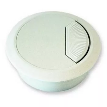 KÁBEL KIVEZETŐ       60 MM  FEHÉR   MŰA.