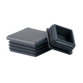 ZÁRTSZELVÉNYDUGÓ    80*80MM LAMELLÁS FEKETE