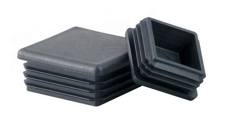 ZÁRTSZELVÉNYDUGÓ    80*80MM LAMELLÁS FEKETE
