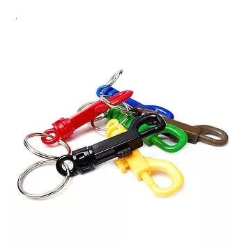 KARABINER                  7 CM   SZINES MŰANYAG