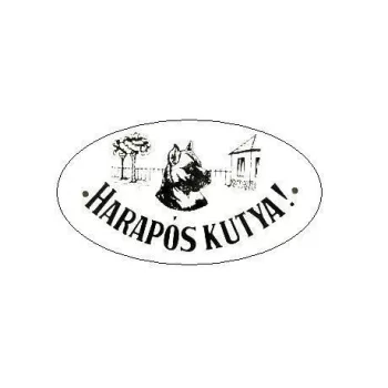 HARAPÓS KUTYATÁBLA OVÁL ZOMÁNCOZOTT 15*10 CM