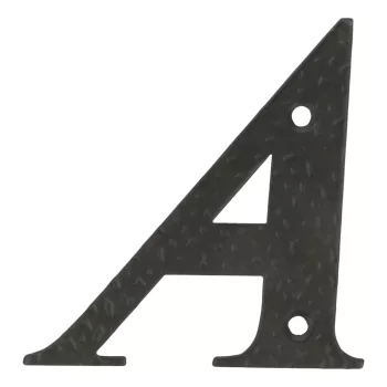 HÁZSZÁM   /BETÜ/   A   100MM      FEKETE AMIG FÉM