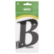 HÁZSZÁM   /BETÜ/   B   100MM      FEKETE AMIG FÉM