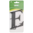 HÁZSZÁM   /BETÜ/   E   100MM      FEKETE AMIG FÉM