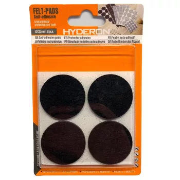   BÚTORCSÚSZTATÓ FILC ÖNTAPADÓ 35MM FEKETE 4DB/CS HYDERON 