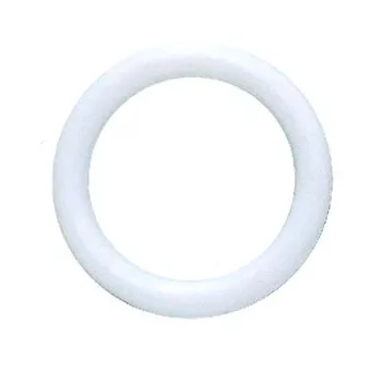 FÜGGÖNYKARIKA 40MM 01 FEHÉR,MÜA. 10DB