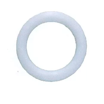 FÜGGÖNYKARIKA 30MM 02 FEHÉR,MÜA. 10DB