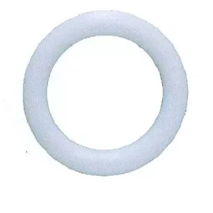 FÜGGÖNYKARIKA 30MM 02 FEHÉR,MÜA. 10DB