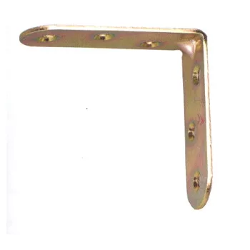 SZÉKSZEGLETVAS 80X80X2,0MM SÁRGA 50DB/D SAROKVAS