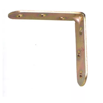 SZÉKSZEGLETVAS 100X100X2,0MM SÁRGA 50D/D SAROKVAS