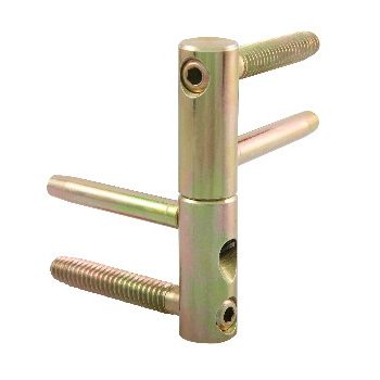 AJTÓPÁNT BECS. 14MM 4LÁBU 3DIM -V- SÁRGA 909T.OTLAV TIP.