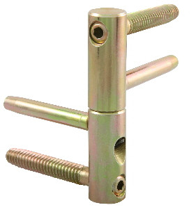 AJTÓPÁNT BECS. 16MM 4LÁBÚ 3DIM.-A-SÁRGA  IMPORT