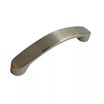 BÚTORFOGANTYÚ LAPOS   96MM SZATÉN NIKKEL 2125