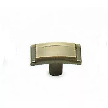 BÚTORGOMB SZÖGL.39*24MM AIDA ANTIK-EZÜST AK4052 RAS