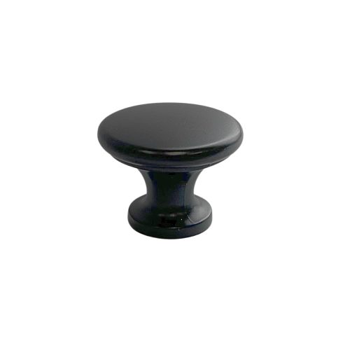 BÚTORGOMB   38MM      "L"    MATT FEKETE 55