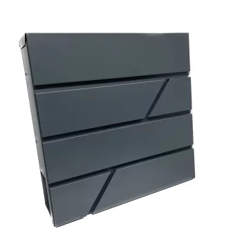   POSTALÁDA SZÓRÓLAPTARTÓS KÜLTÉRIANTRACIT HADI MD025 37*11*37CM