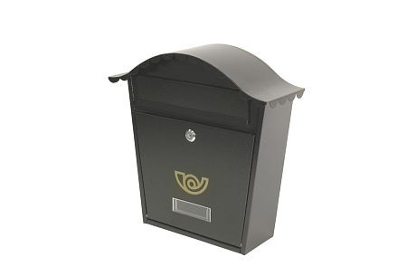 POSTALÁDA FEKETE KEREK CSIPKÉS SÁBA 38*13,5*36 CM