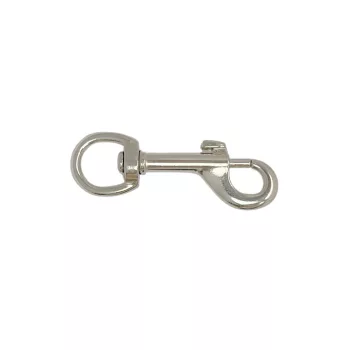KARABINER DÍSZES RUGÓS 90 MM ACÉL KOE. EAST G.