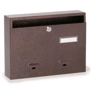   POSTALÁDA LÉPCSŐH.BRONZ N.T.LEF.NY. SÓLY 33*25*7 FEKVŐ A4