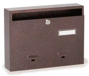 POSTALÁDA LÉPCSŐH.BRONZ N.T.LEF.NY. SÓLY 33*25*7 FEKVŐ A4