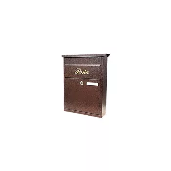 POSTALÁDA ÁLLÓ  2BED.BRONZ N.T. PRAKTIK 37*27*8 F