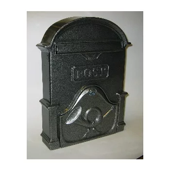 POSTALÁDA ÖNTÖTT EZÜST     KÜRTÖS V-400 40*30*6,5CM