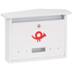 POSTALÁDA     ALPESI FEHÉR      3.TIPUSÚ 38*31 CM