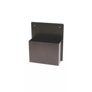 SZÓRÓLAPTARTÓ       NAGY,BARNA 33x30CM