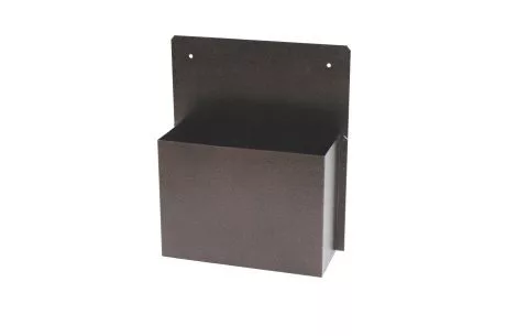 SZÓRÓLAPTARTÓ       NAGY,BARNA 33x30CM