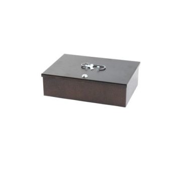 PÉNZKAZETTA         BARNA,EXTRA   A/4 33*23*9CM