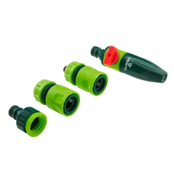 ÖNTÖZŐPISZTOLY CSATLAKOZÓKKAL 1/2" 4DB  VERTO