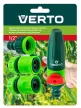 ÖNTÖZŐPISZTOLY CSATLAKOZÓKKAL 1/2" 4DB  VERTO