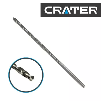   FÉMCSIGAFÚRÓ HOSSZÚ 4,5*126MM HSS DIN340 CRATER 10DB/CS. KÖSZÖRÜLT 